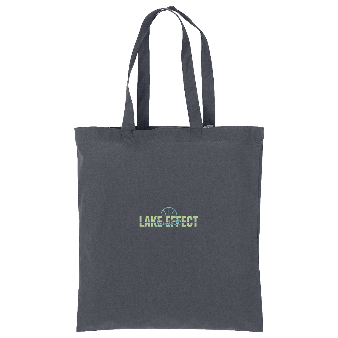 lake-effect-legends-dome-script-port-authority-core-cotton-tote — Storm Grey — Front — source sha256 db9405289a0b4533bc4527526da3fff31f9853d3827064d10f6546a571db71c5 — Color position 4