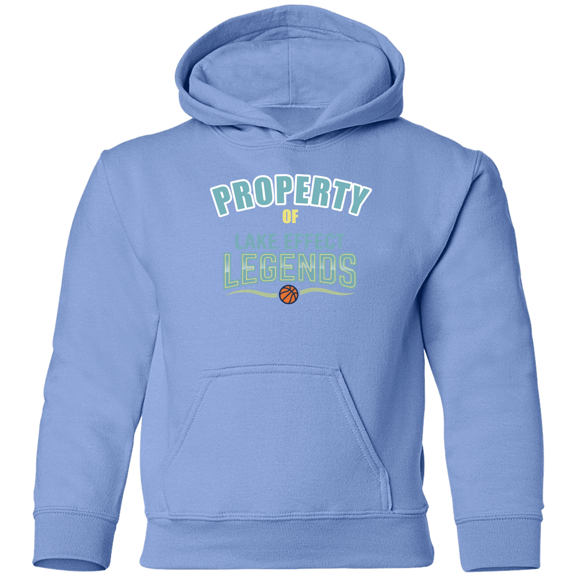 lake-effect-legends-property-of-gildan-youth-pullover-hoodie — Carolina Blue — Front — source sha256 2968dd7e9135f11c6f86b806a2f77fe59aeb5ed0805848d762882dfac42bf82d — Color position 5