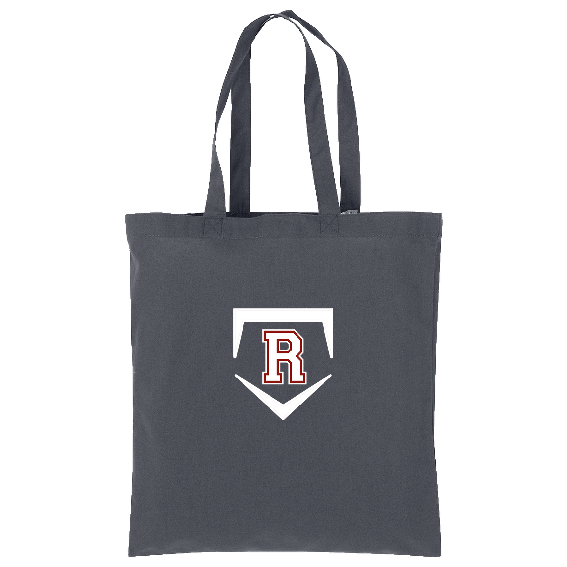 rally-softball-rally-base-original-white-port-authority-core-cotton-tote — Storm Grey — Front — source sha256 4c9c09b7f51269f809feb54d893a41185b6d4a89eaf0da5b899b919904deb87d — Color position 2