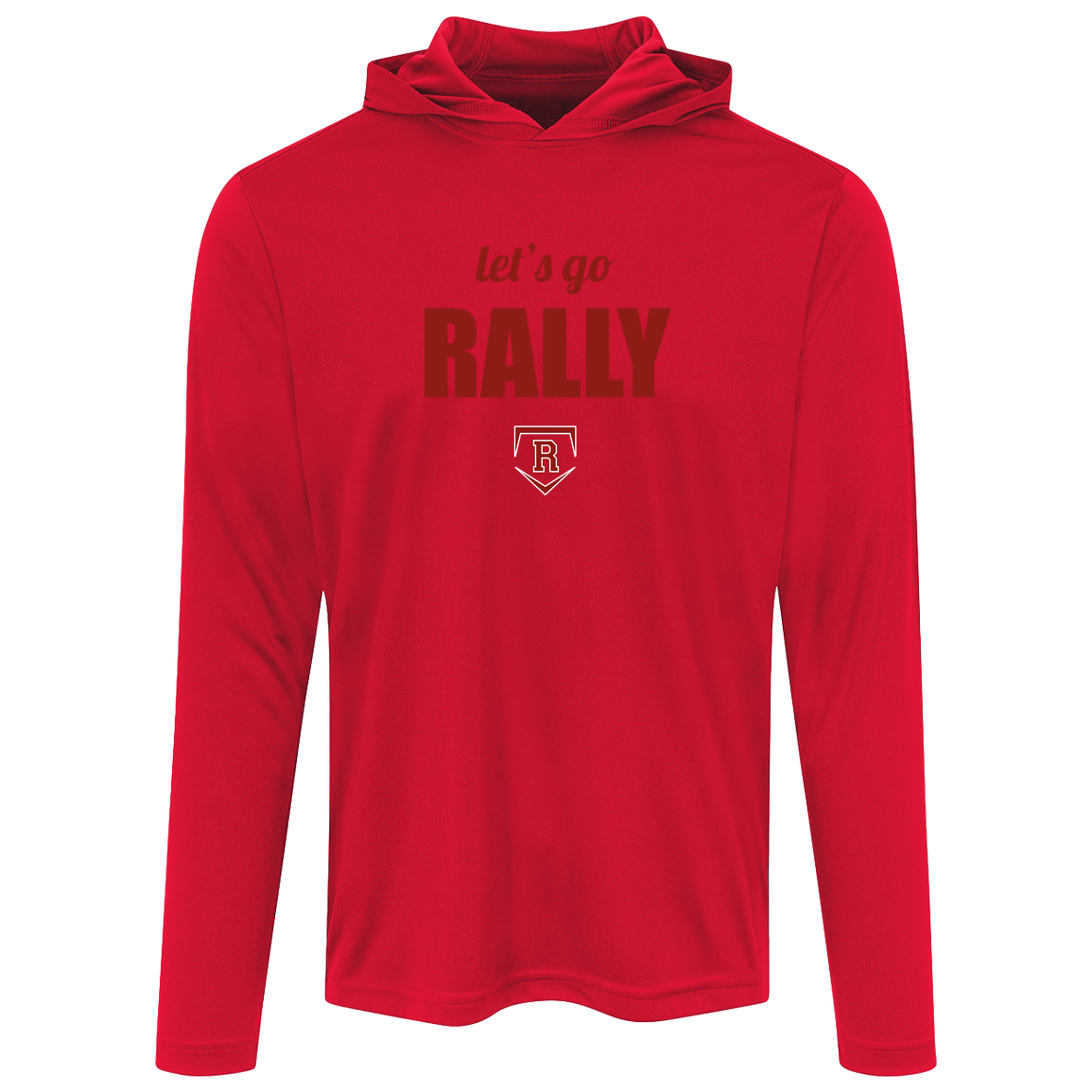 rally-stx-home-plate-chant-sport-tek-mens-competitor-hooded-tee — True Red — Front — source sha256 643a248114a9a33330405d1162fc55140a6f8786d15c42449fbad3074fa4790a — Color position 4