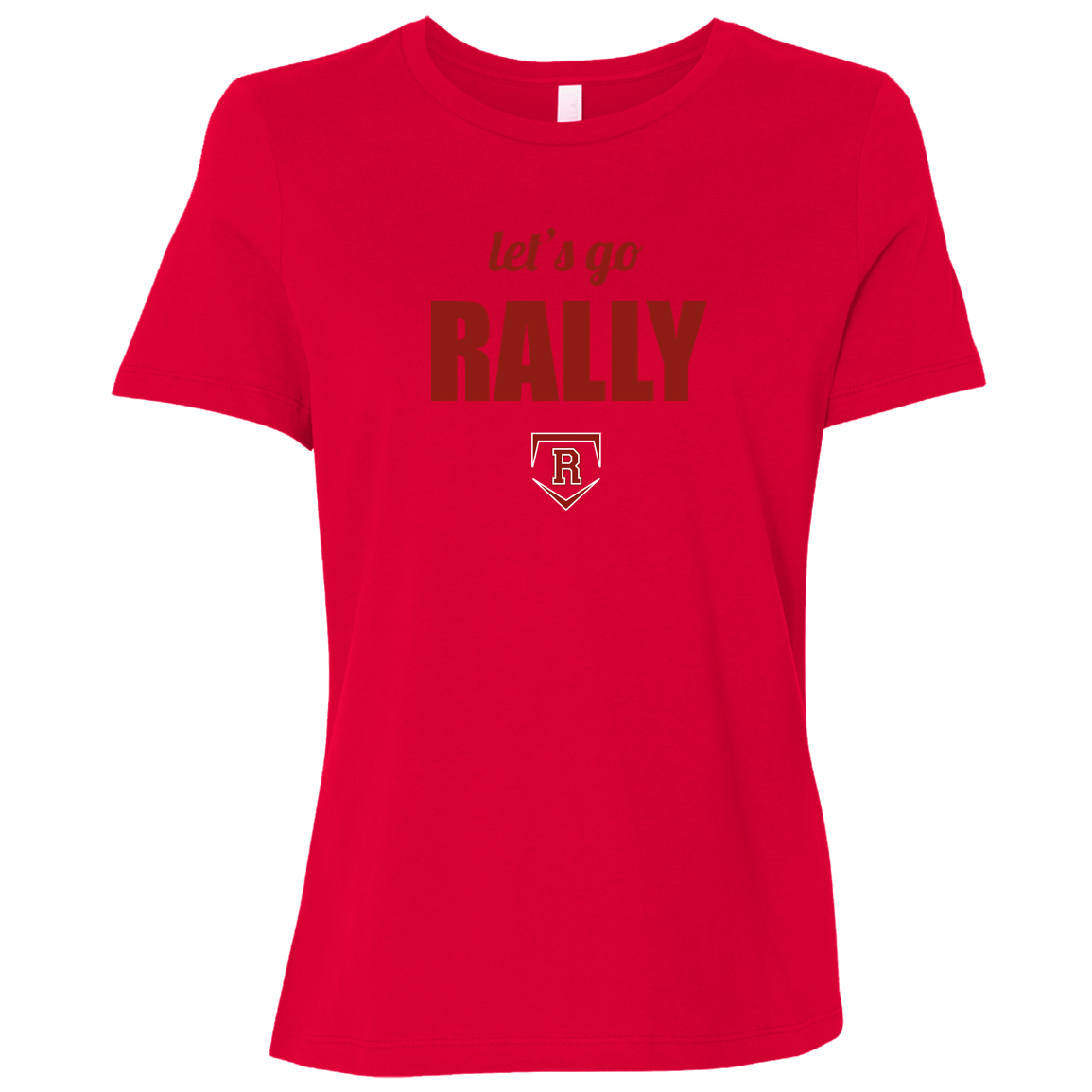 rally-stx-home-plate-chant-bella-canvas-ladies-relaxed-jersey-short-sleeve-t-shirt — Red — Front — source sha256 c9c6b67dc4ef657a924e2f85d11eaaa57c40e3d0df41d5a91e7bbb0ce0de5be4 — Color position 7