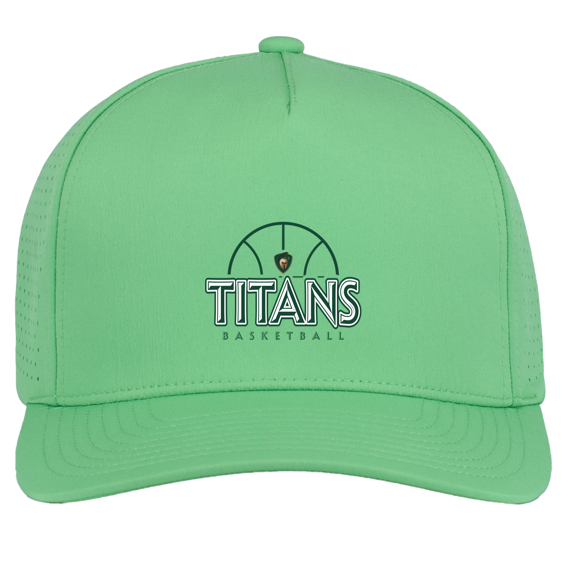 tc-titans-ball-dome-pacific-headwear-weekender-perforated-snapback-cap — Green — Front — source sha256 e04856de6b99be553f48dda6fd6478fe4b417ac50b6535771084afab45300cde — Color position 8