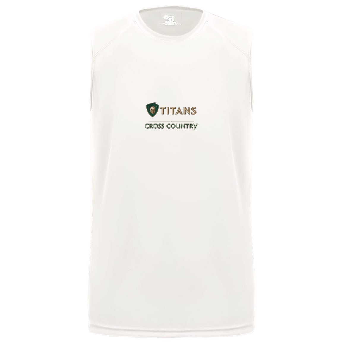 tc-titans-cross-country-basic-badger-b-core-sleeveless-performance-tee — White — Front — source sha256 55bc536c3ae673c5c735af005617ea72cb344e320adc70cb5938744455a5c7e3 — Color position 4