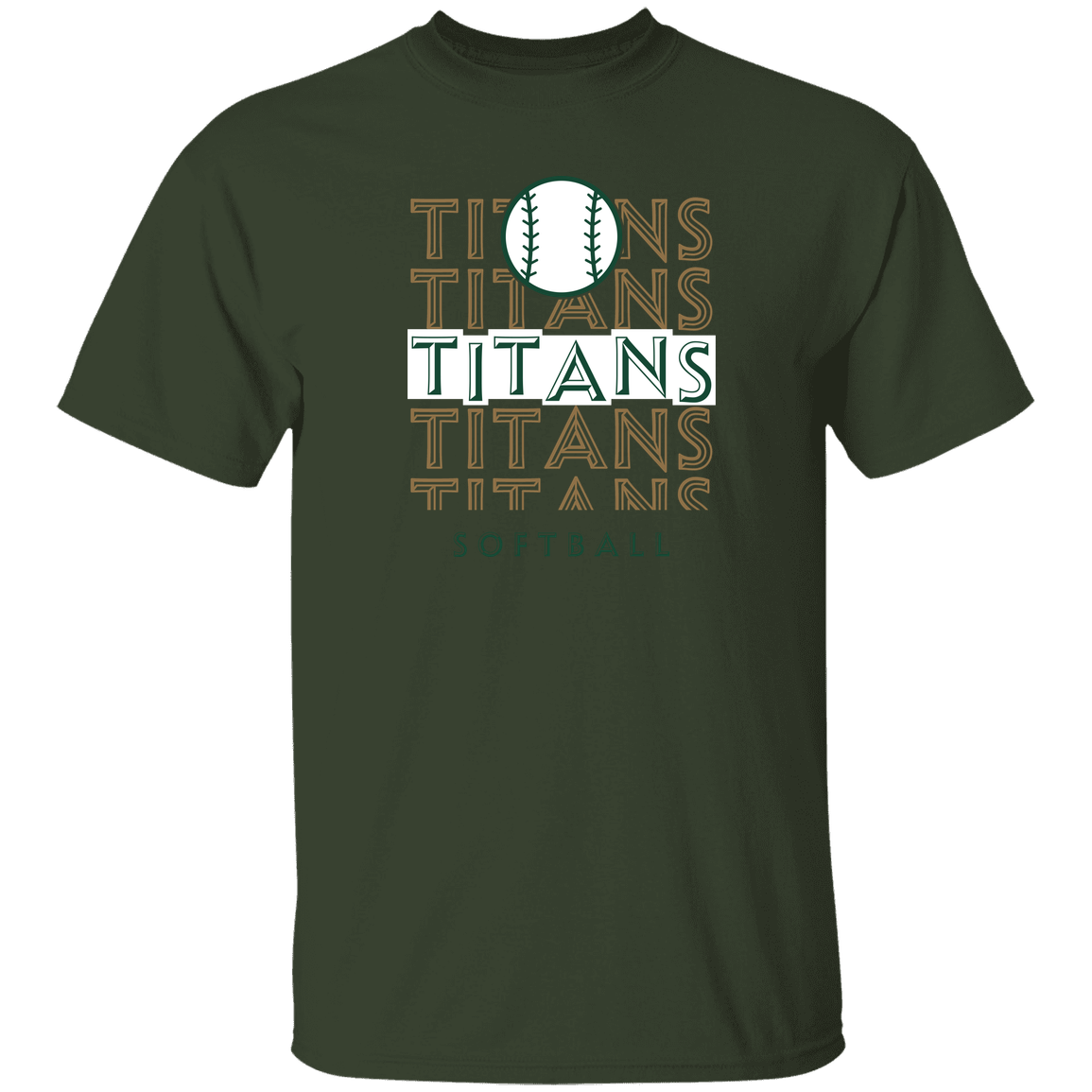 tc-titans-echo-highlight-2-gildan-5-3-oz-t-shirt — Forest — Front — source sha256 cb611fd9251403c59f35fe92b767a35c183134b36f4bbdce67b19af76087d7ba — Color position 7