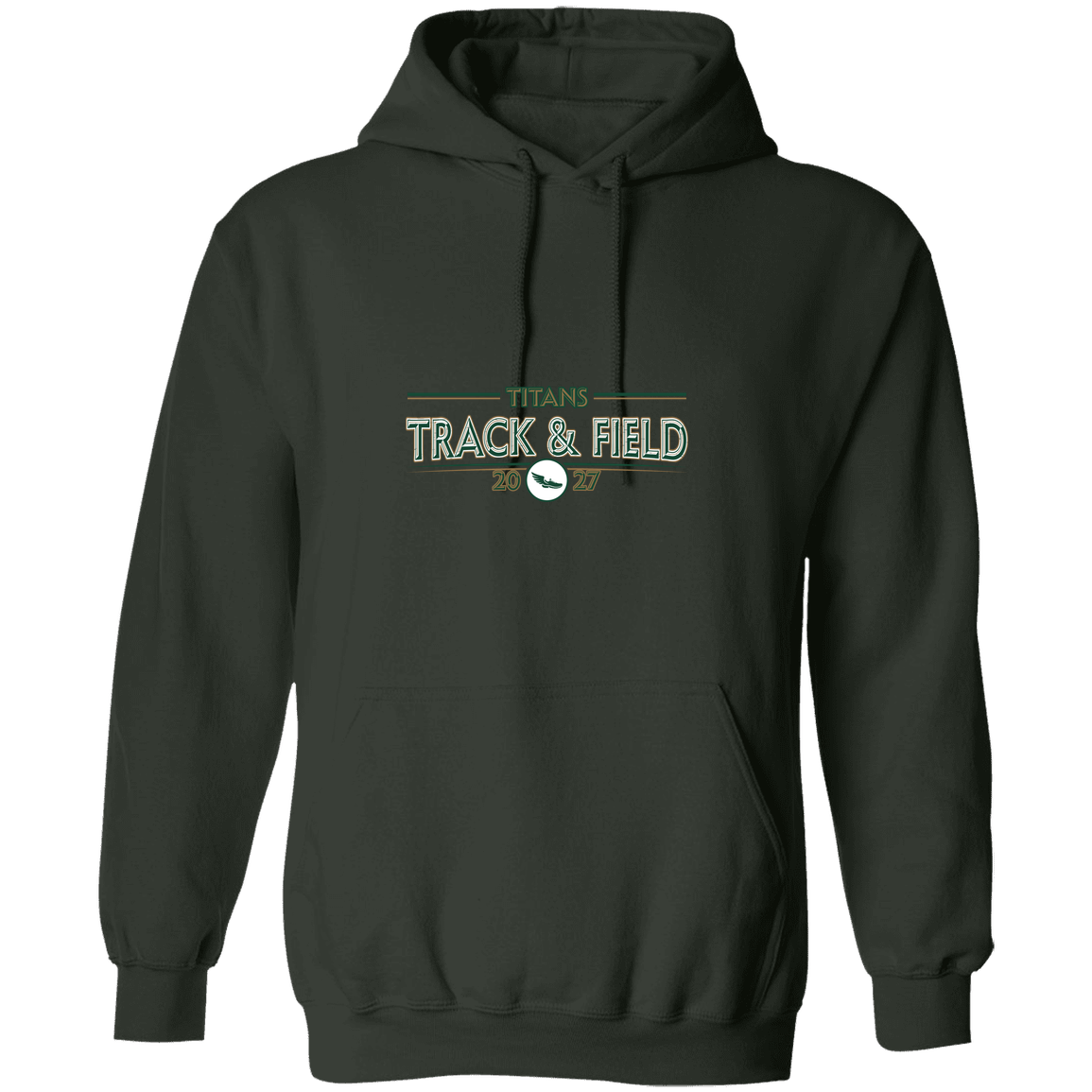 tc-titans-retro-winged-foot-gildan-pullover-hoodie — Forest Green — Front — source sha256 58f7a3cbf57e0e55dffce92ab92e6a36f2703faffb2856e9f494481177dc3899 — Color position 7