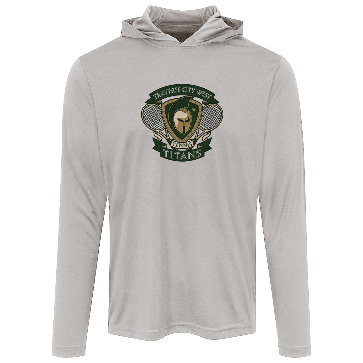 tc-titans-tennis-insignia-sport-tek-mens-competitor-hooded-tee — Silver — Front — source sha256 9290e77fb14930dc1f697b2a128e0222809ae19c583b4c7ed5be83a04d87f1f6 — Color position 3