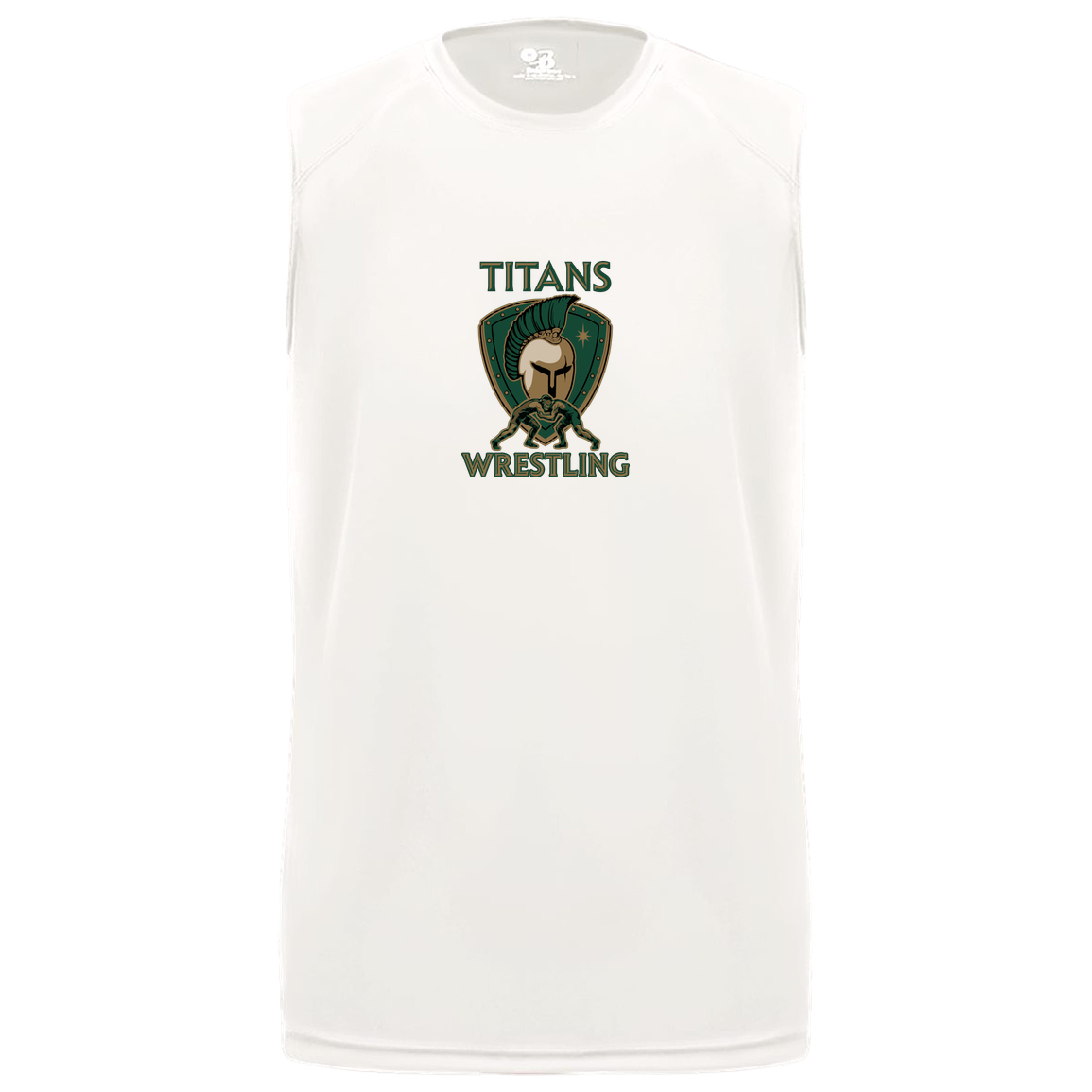 tc-titans-titan-crest-badger-b-core-sleeveless-performance-tee — White — Front — source sha256 cf1c1f4d3f6a253ddf396331a16facfb54f92e94d55ea33b05e7a3ed65659a8f — Color position 4