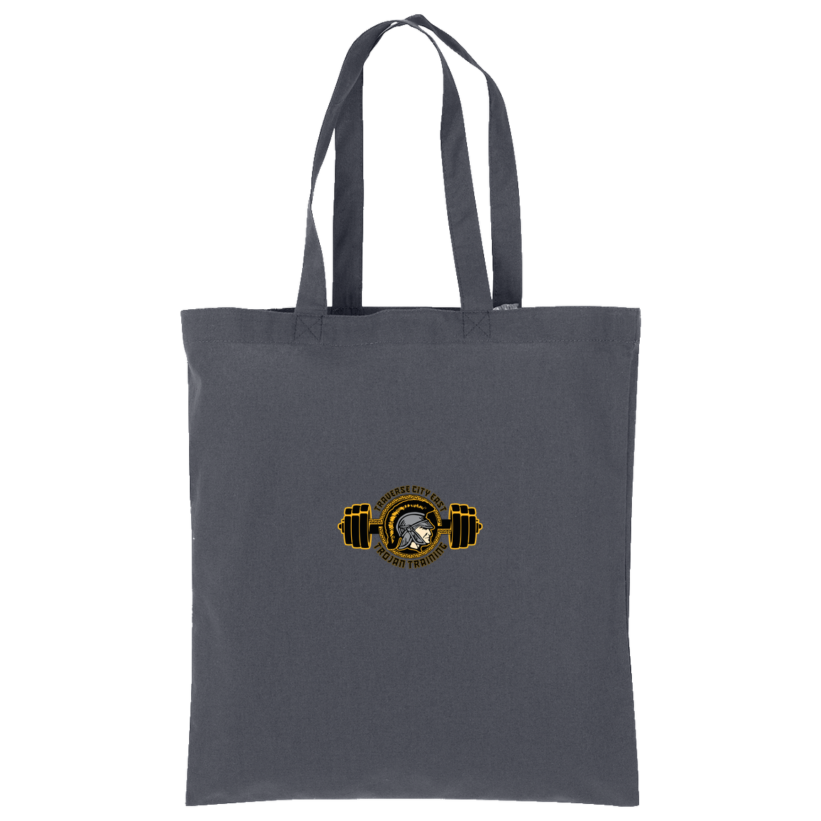 tc-trojans-ems-training-logo-port-authority-core-cotton-tote — Storm Grey — Front — source sha256 931406563d1d7493dbd1fa293ba5b7aca7c523d005f6bc13734fac6b15adcbfe — Color position 4