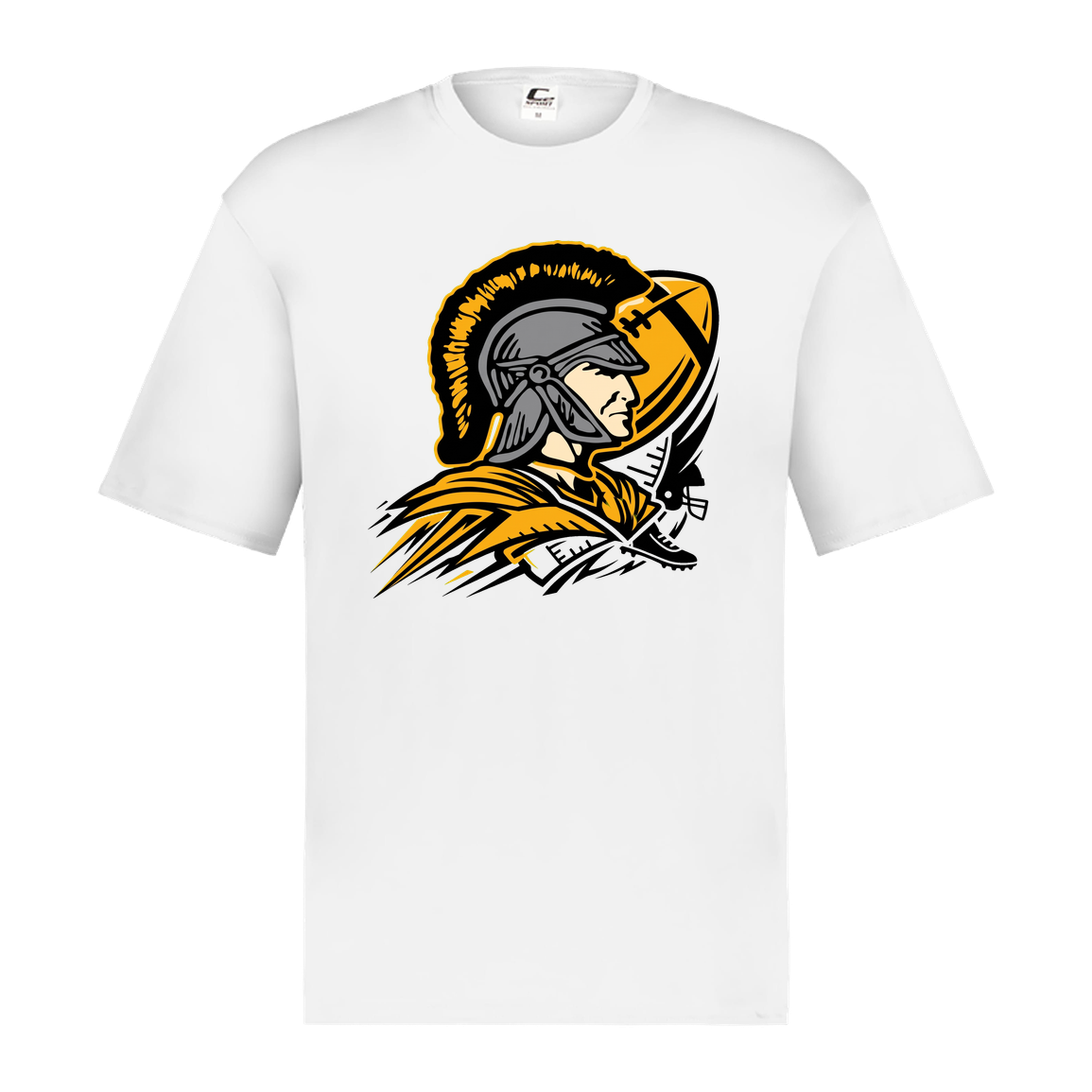tc-trojans-football-graphic-v2-c2-mens-performance-short-sleeve-tee — White — Front — source sha256 d93c18eb07db5bcd0d5ef84ce85397eaea3dfc0516fb9c4cffe0190710ac722a — Color position 4