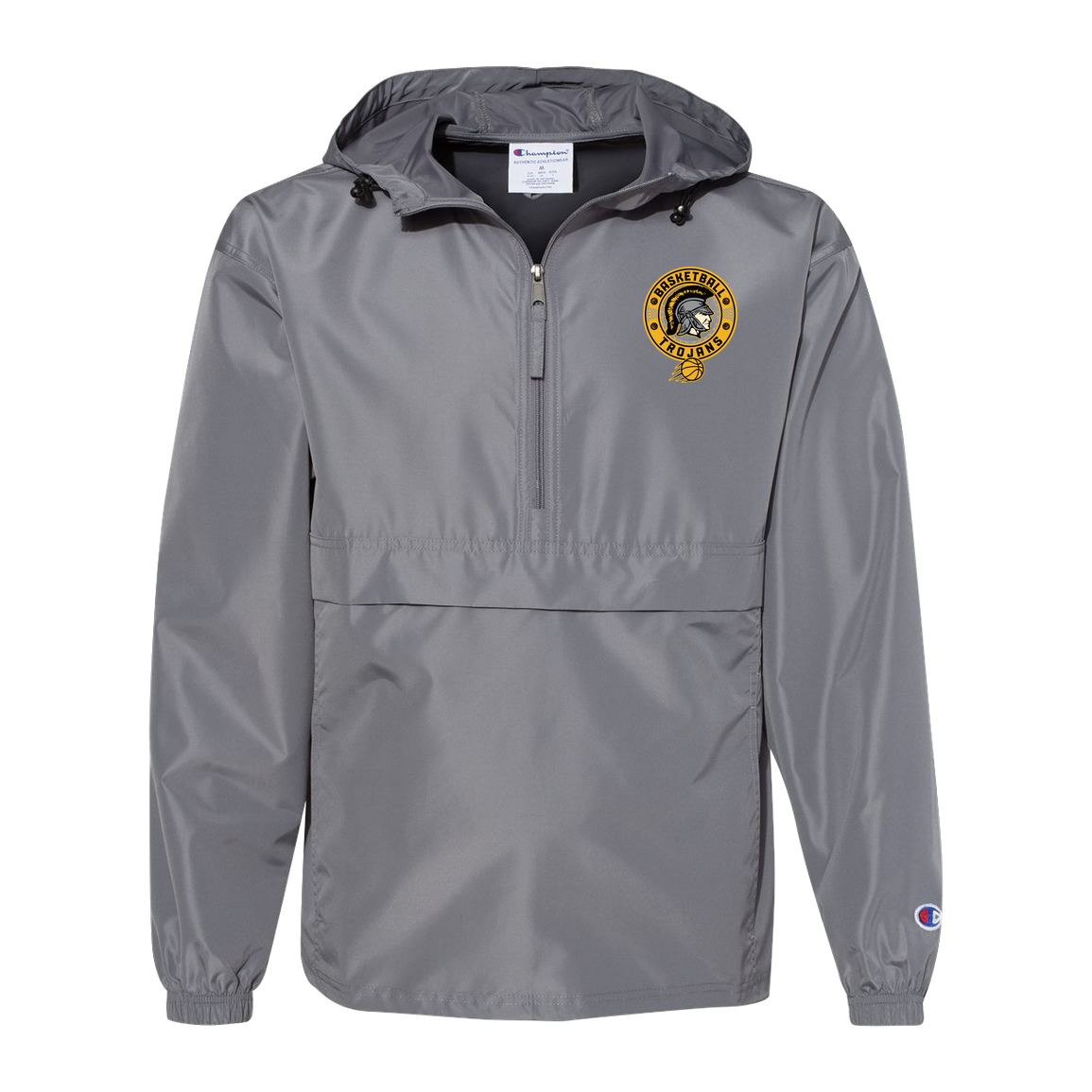 tc-trojans-retro-80s-90s-champion-unisex-packable-anorak-jacket — Graphite — Front — source sha256 4e565568802aec32a0f2a40514ddc868a431ff66f9ca92d94f4a85ea3dc4fa7c — Color position 2