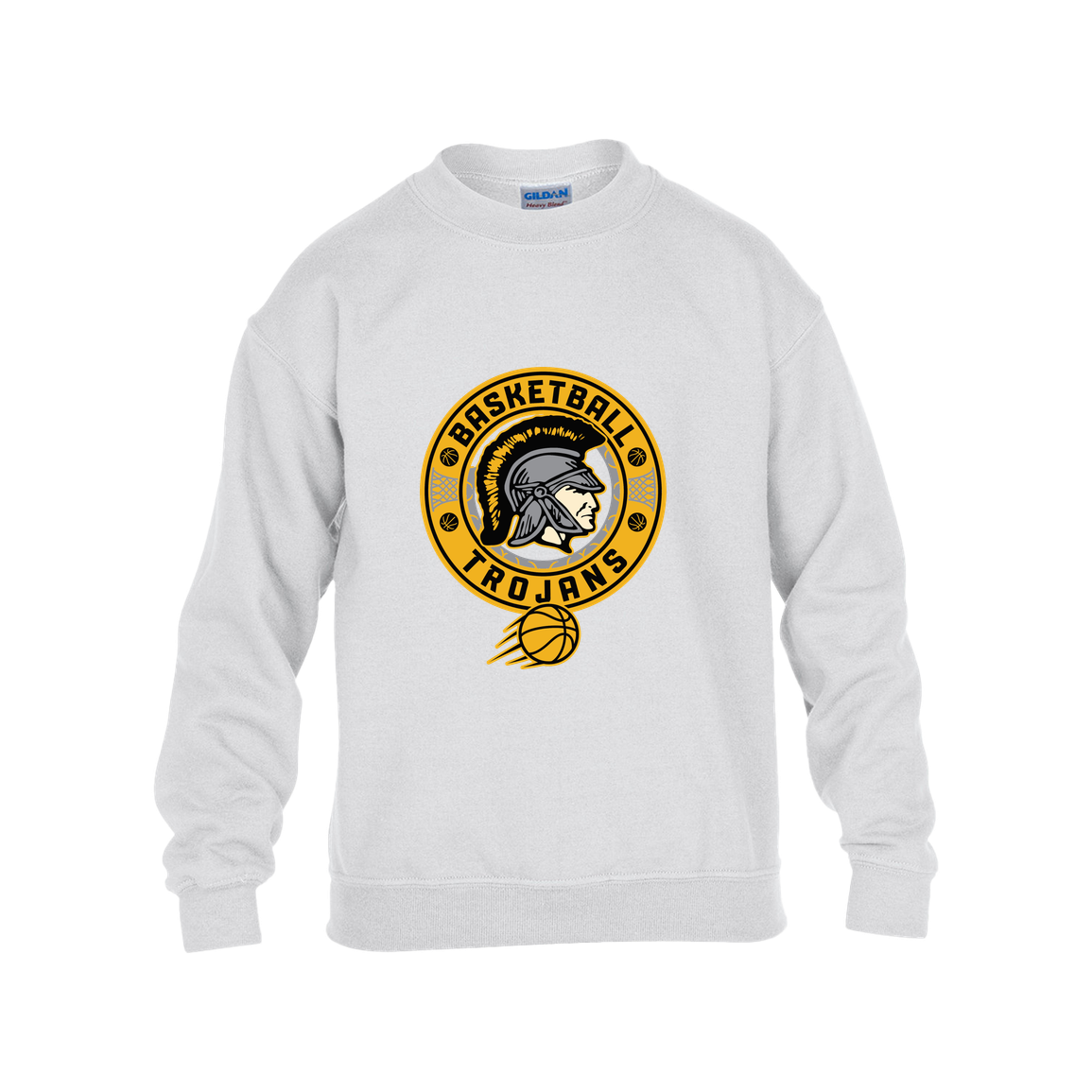 tc-trojans-retro-80s-90s-gildan-kids-heavy-blend-fleece-crew — White — Front — source sha256 9668649d4848a59ac24d88f5542a2d35b747d6a10a11f71021d367961795c5ca — Color position 4
