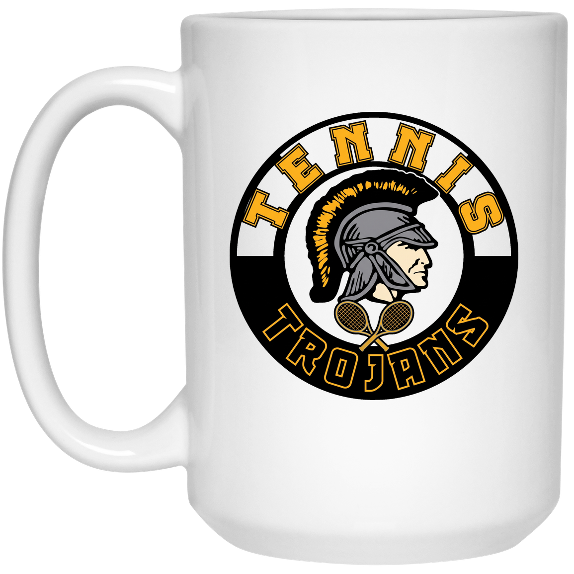 tc-trojans-tennis-crest-15oz-white-mug — White — Front — source sha256 386004937c51d45a03bae7b7268dd101e0fc5cf06df598fa37d8e78bafab4a5c — Color position 1