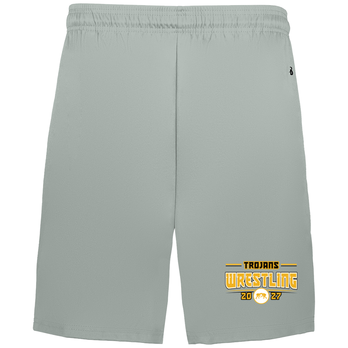 tc-trojans-varsity-takedown-badger-adult-b-core-7-inch-short-with-pockets — Silver — Front — source sha256 1f57f9304fab03e36ea73bf35cf7dabe7ce30d10991cdc117526e2866ca70b0b — Color position 3