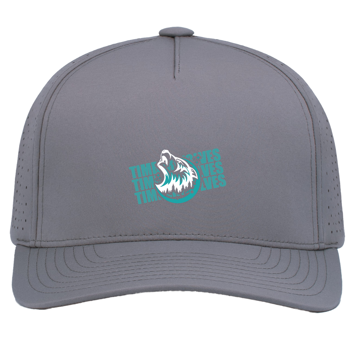 tcaps-montessori-logo-over-name-stack-white-pacific-headwear-weekender-perforated-snapback-cap — Graphite — Front — source sha256 499e6b3d151d64e2bfdbd6b9c4fe7ea86cbba3d1077fd6e708a05814e7e5e6c8 — Color position 4