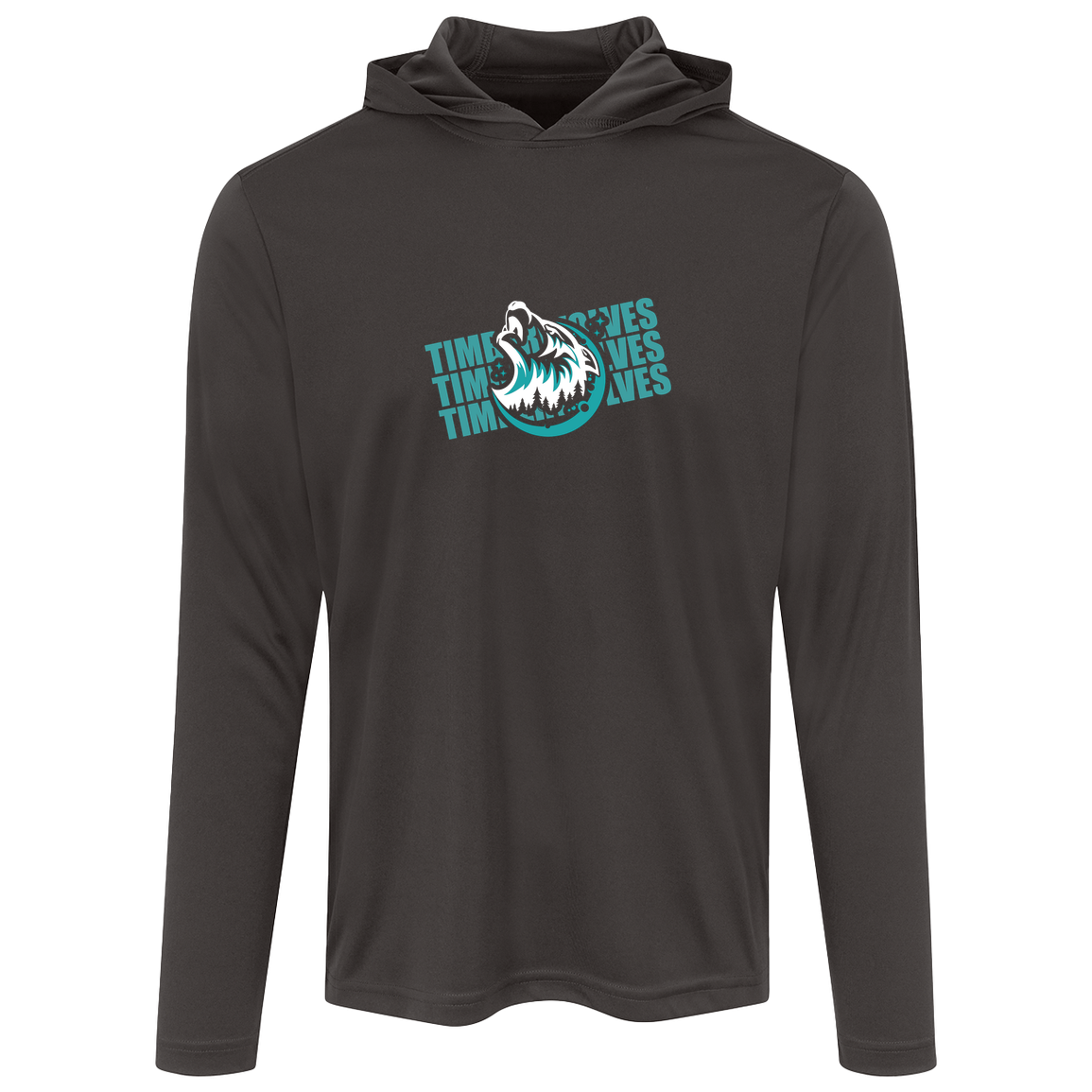 tcaps-montessori-logo-over-name-stack-white-sport-tek-mens-competitor-hooded-tee — Iron Grey — Front — source sha256 ed6e45c9928bc7df98726e8fc941540144ab1cdee8d23037ae5e7a5f3b958f37 — Color position 2
