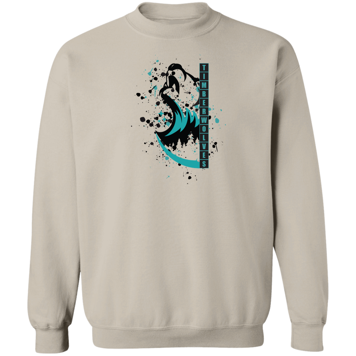 tcaps-montessori-split-mascot-gildan-crewneck-pullover-sweatshirt — Sand — Front — source sha256 08ea29d516aa2bb7ae6935f7ad82d6bc4bdabcab3d3160a70b680cf90c97ba93 — Color position 5