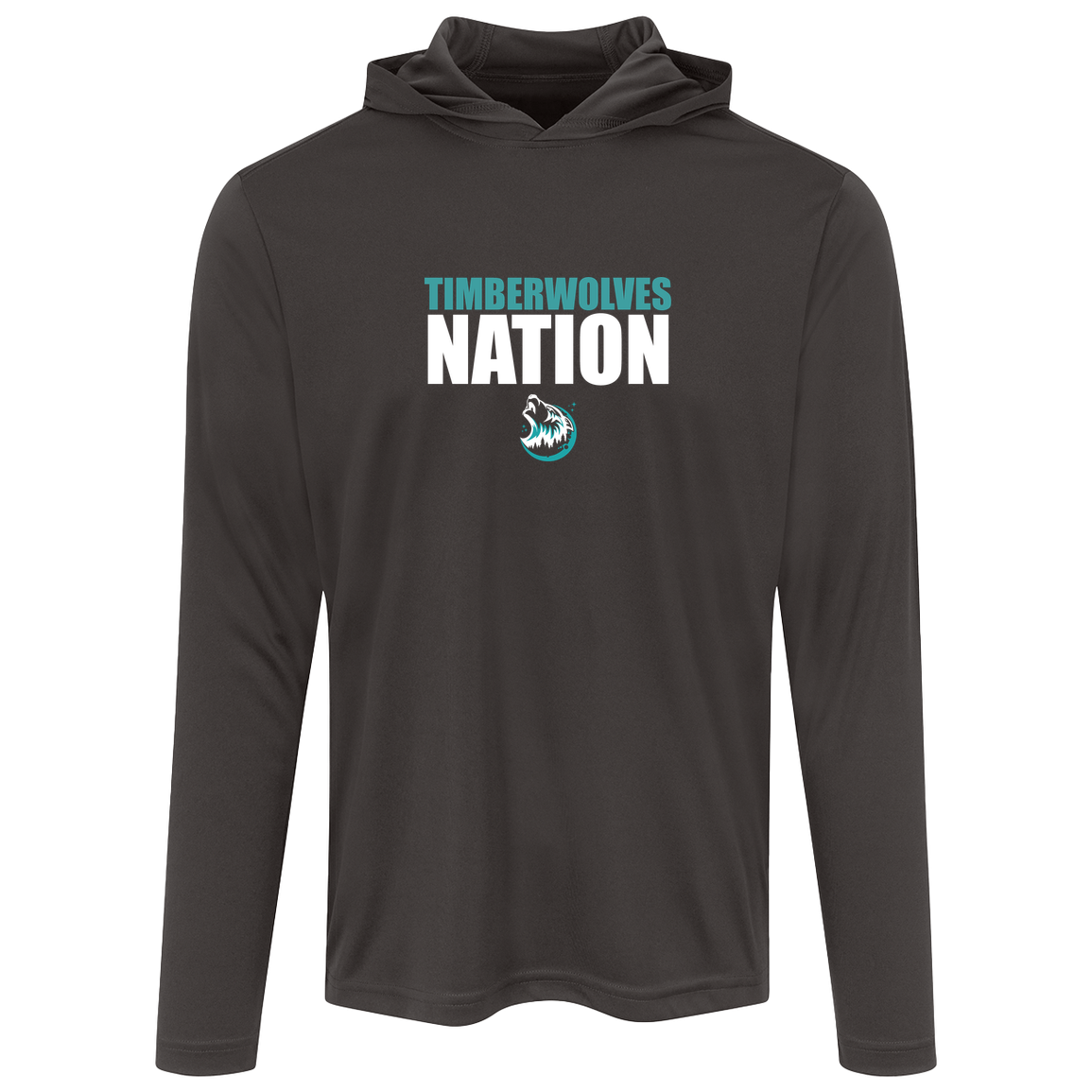 tcaps-montessori-timberwolf-nation-white-sport-tek-mens-competitor-hooded-tee — Iron Grey — Front — source sha256 0ebff44ec3c7266ab126b32c58bbaeeaaa6a79a8d8234e8a7ccb0c62b0fc6b53 — Color position 2
