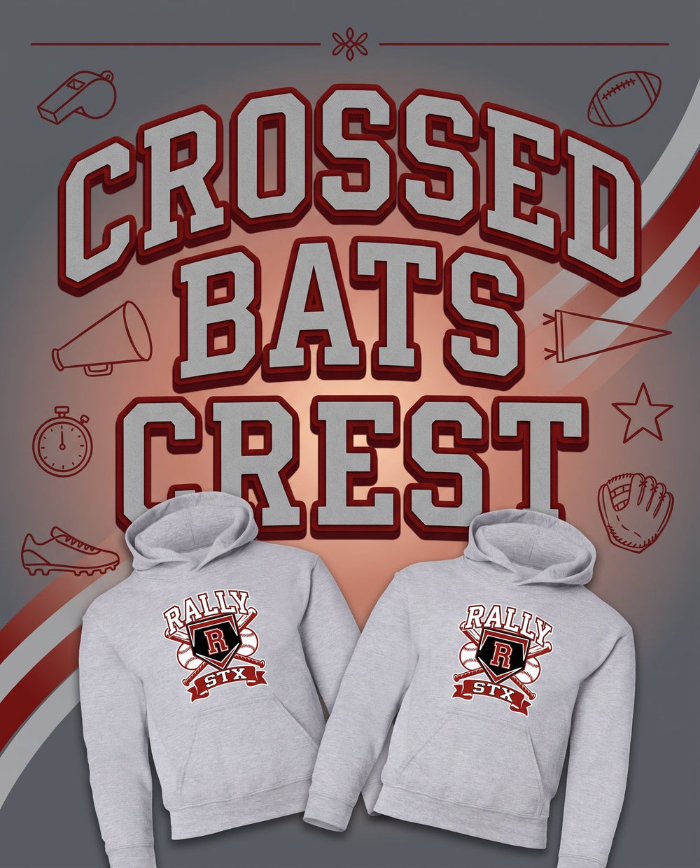 Crossed Bats Crest