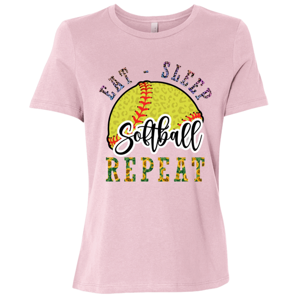 Eat Sleep Softball design