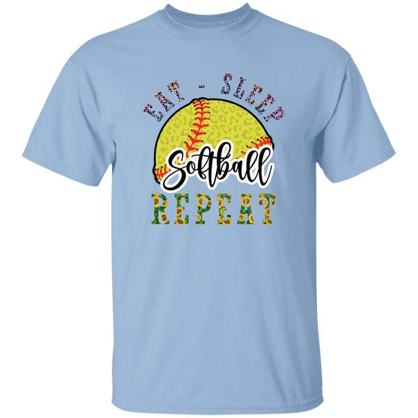 Eat Sleep Softball design