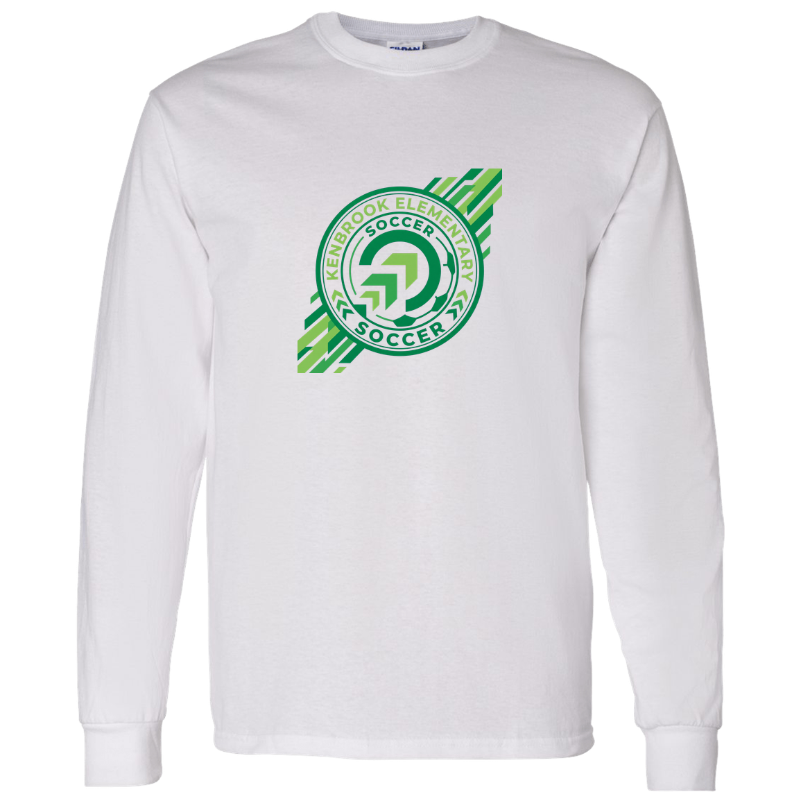 kenbrook-elementary-athletic-seal-gildan-ls-t-shirt-5-3-oz — White — Front — source sha256 a8c97a8d4c72e39ae85694f1c603ac82b5c68ce0d33d0ce594e43a47abca4c5a — Color position 1