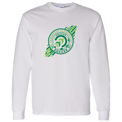 kenbrook-elementary-athletic-seal-gildan-ls-t-shirt-5-3-oz — White — Front — source sha256 a8c97a8d4c72e39ae85694f1c603ac82b5c68ce0d33d0ce594e43a47abca4c5a — Color position 1