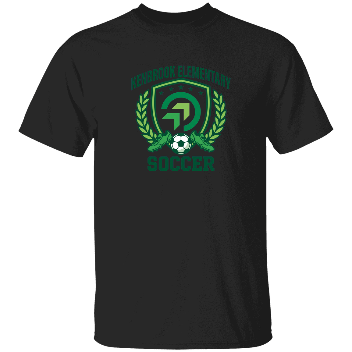 kenbrook-elementary-bold-mascot-gildan-5-3-oz-t-shirt — Black — Front — source sha256 3eb75768c9217b20e56fdf733201e53433e39c0a79ed8f3273d47e44c13062c2 — Color position 2