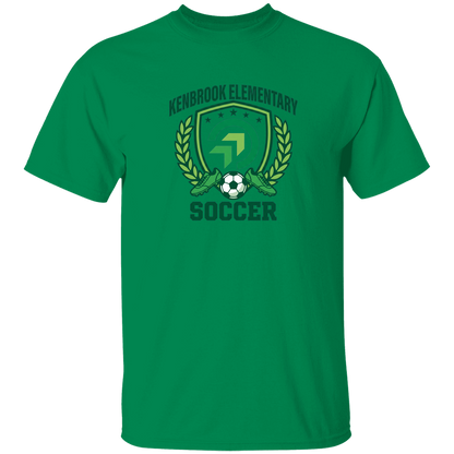 kenbrook-elementary-bold-mascot-gildan-5-3-oz-t-shirt — Turf Green — Front — source sha256 63dd1eaa03c96cb5def78759d74b23dadcaff152453bf030a8e9e3194d61ad8e — Color position 3
