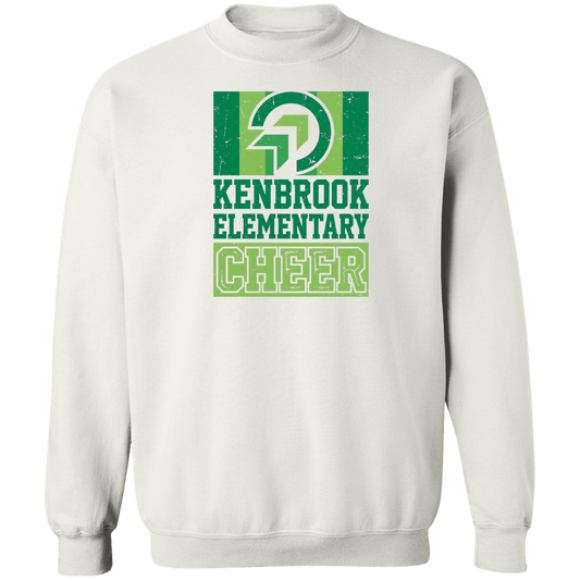 kenbrook-elementary-vintage-stack-gildan-crewneck-pullover-sweatshirt — White — Front — source sha256 144774dda7de2ee279ba5694af20d77fca4d0d09818f7c90d934773217f68c86 — Color position 1
