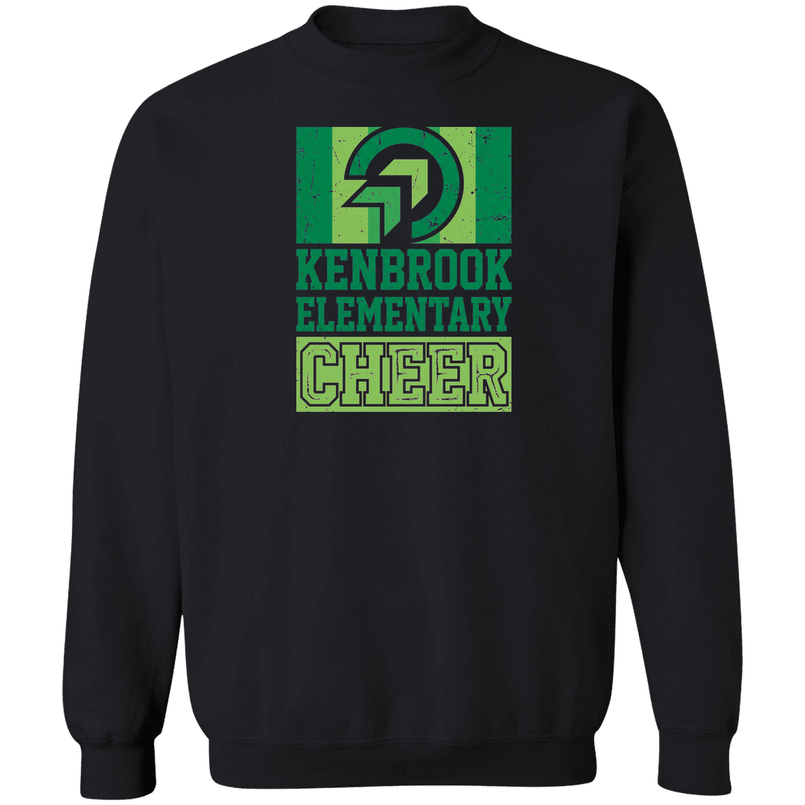 kenbrook-elementary-vintage-stack-gildan-crewneck-pullover-sweatshirt — Black — Front — source sha256 64b168b7f4f32a6bdcbf8e29695412d79c55045099de4ce3802a68959e64c235 — Color position 2