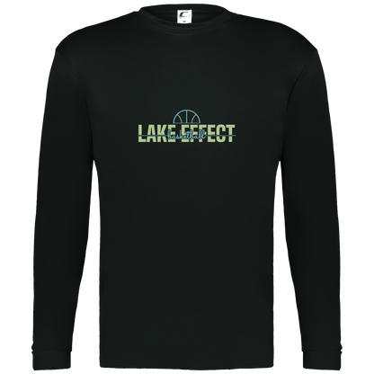 lake-effect-legends-dome-script-c2-mens-performance-long-sleeve-tee — Black — Front — source sha256 000cdc2a1f39a621e5e0b731697042f4c197588c068ac38a861bd142fed6064d — Color position 1