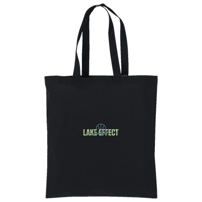 lake-effect-legends-dome-script-port-authority-core-cotton-tote — Deep Black — Front — source sha256 053c1cf861f79bb009ef65a854aa0a1754d3d2e081803da091a26faf6ed65b9a — Color position 1