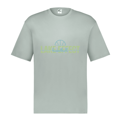 lake-effect-legends-dome-script-c2-mens-performance-short-sleeve-tee — Silver — Front — source sha256 220f68c4a955c0be2f00c2ce4121d3f6d90059002ef887c301398173ea3b98fd — Color position 3