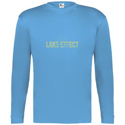 lake-effect-legends-dome-script-c2-mens-performance-long-sleeve-tee — Columbia Blue — Front — source sha256 290b9f4c5214362dc1a07320b5e2f9ed1fdd5cb725931dd4e7760b2a239d1576 — Color position 5