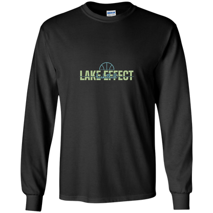 lake-effect-legends-dome-script-gildan-youth-ls-t-shirt — Black — Front — source sha256 2da1e5f94588085f9f93472d6b84404d7279b984a9d893d0349dd19c3d90979b — Color position 3