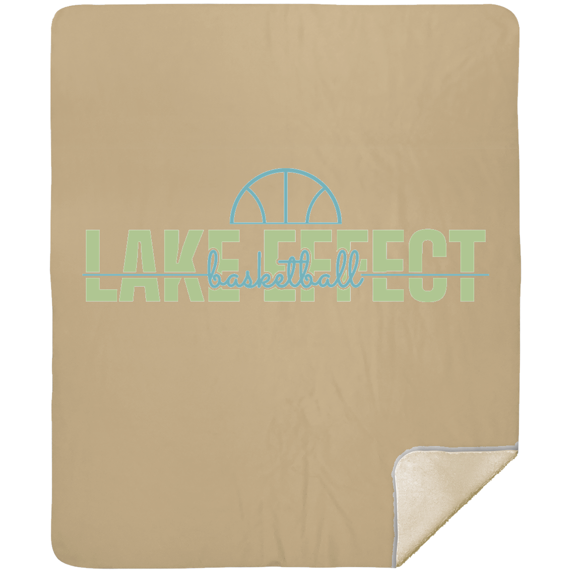 lake-effect-legends-dome-script-mshm-premium-sherpa-blanket-50x60 — Tan — Front — source sha256 572fbbf693bc439729f4a191f9703d51aa888a690860247a44eb695705afd4e3 — Color position 5