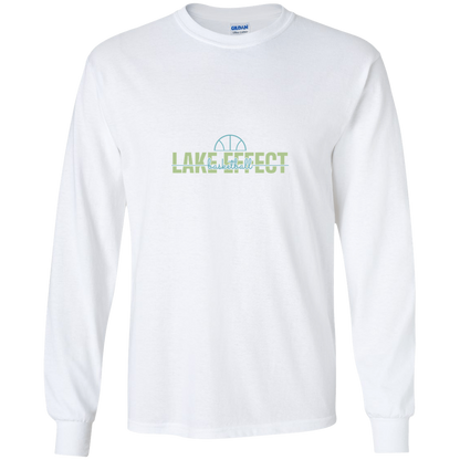 lake-effect-legends-dome-script-gildan-youth-ls-t-shirt — White — Front — source sha256 c3752b6a75f75b4ed75d10a08b35292bbd00ac19bbb21bc348295e2ef697db70 — Color position 2