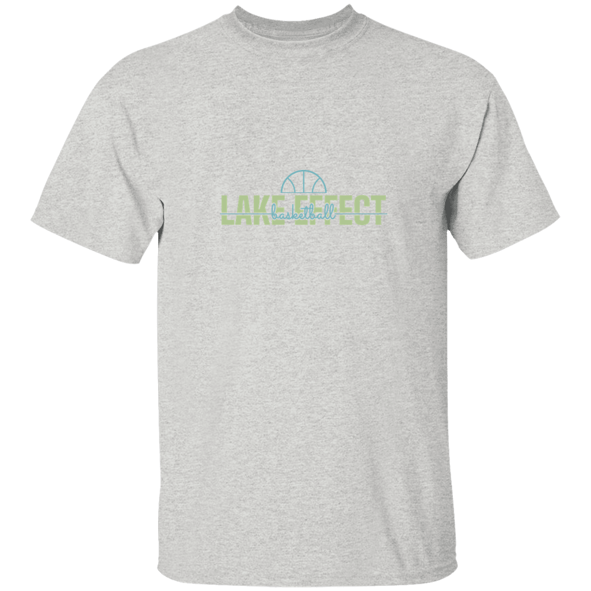 lake-effect-legends-dome-script-gildan-5-3-oz-t-shirt — Ash — Front — source sha256 c3ba69091501c24c2ff95693281d93ff38d6de45cf5ad6ce795948e89245c120 — Color position 4