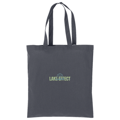 lake-effect-legends-dome-script-port-authority-core-cotton-tote — Storm Grey — Front — source sha256 db9405289a0b4533bc4527526da3fff31f9853d3827064d10f6546a571db71c5 — Color position 4