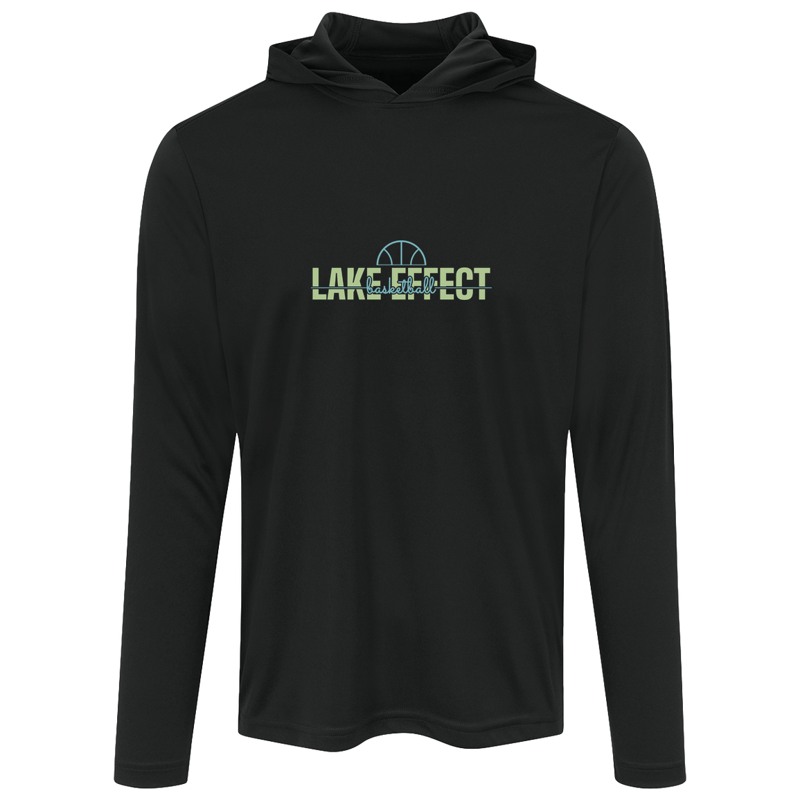 lake-effect-legends-dome-script-sport-tek-mens-competitor-hooded-tee — Black — Front — source sha256 defca28e827f87301cbe49319776662b1e72d58f1f07afa1828ffd34428e3e02 — Color position 1