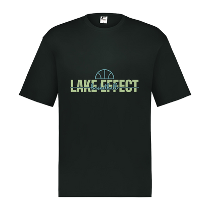lake-effect-legends-dome-script-c2-mens-performance-short-sleeve-tee — Black — Front — source sha256 fe64a3cfb2b07fcda232cd8b27150afc20e77f5b38ffcf358a899a00fdb0b1c2 — Color position 1