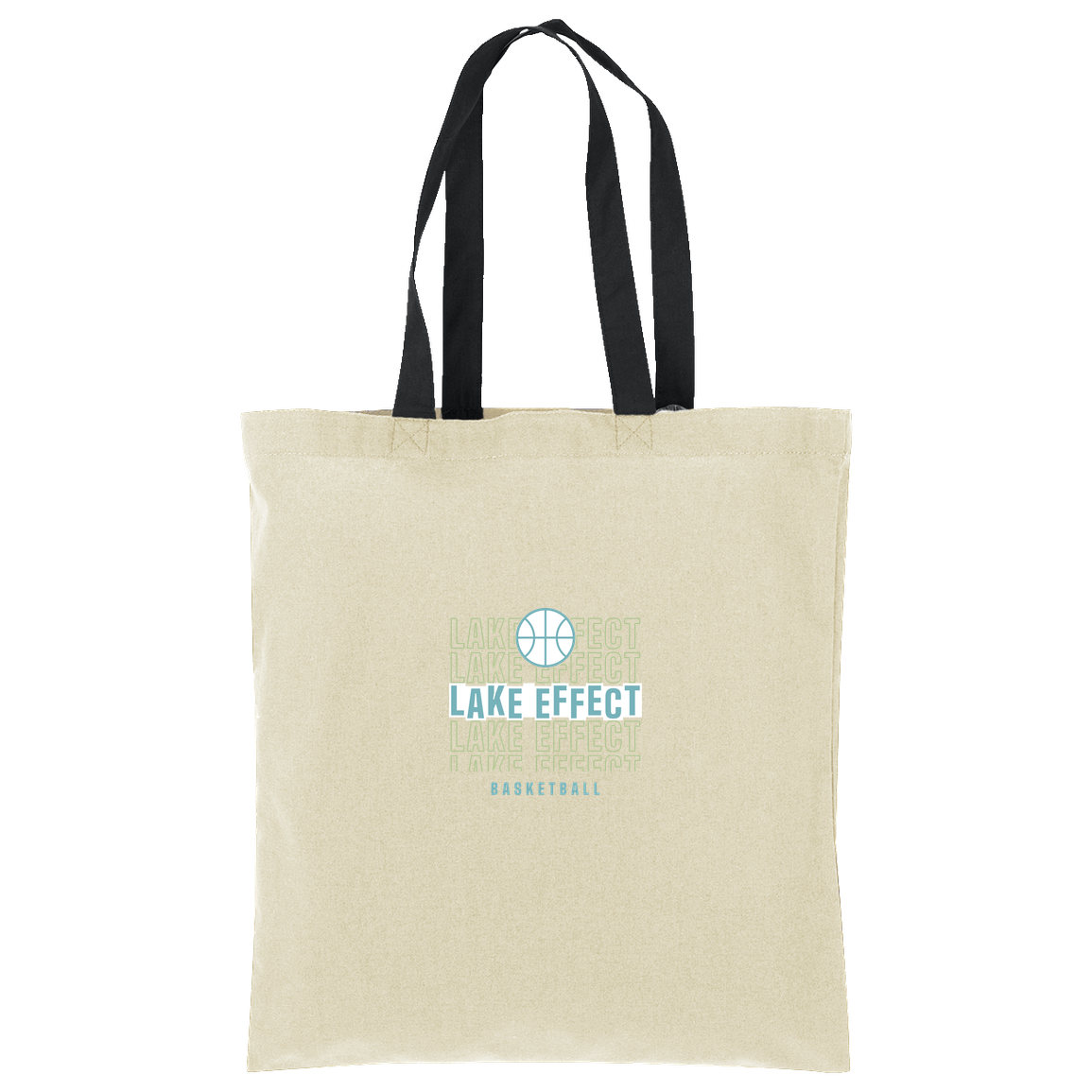 lake-effect-legends-echo-highlight-port-authority-core-cotton-tote — Natural/Deep Black — Front — source sha256 0e7b4efc2ea410bb5bdadda84998f9de417cd7ae5fd4973b9bea84c48436c106 — Color position 3