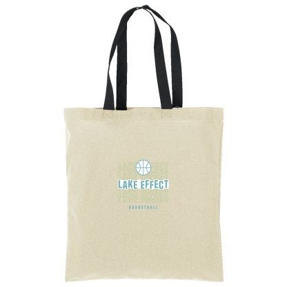 lake-effect-legends-echo-highlight-port-authority-core-cotton-tote — Natural/Deep Black — Front — source sha256 0e7b4efc2ea410bb5bdadda84998f9de417cd7ae5fd4973b9bea84c48436c106 — Color position 3