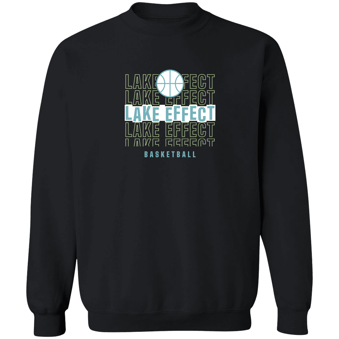 lake-effect-legends-echo-highlight-gildan-crewneck-pullover-sweatshirt — Black — Front — source sha256 84ee74c667ec399dd4543a61dfd73ff1aff89ebb3fd1d0f1d8d75594e710a34a — Color position 4