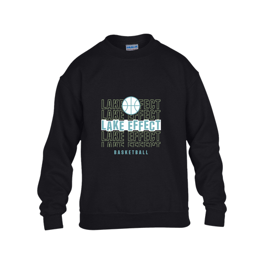 lake-effect-legends-echo-highlight-gildan-kids-heavy-blend-fleece-crew — Black — Front — source sha256 9777f4ab76c706148a1e7ae217e0c99c04774c6615a485a71b55ba76b969ef0b — Color position 1