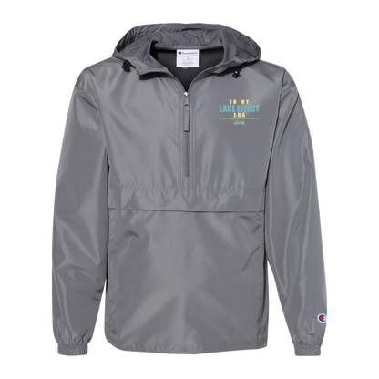 lake-effect-legends-era-stack-champion-unisex-packable-anorak-jacket — Graphite — Front — source sha256 389d66055a8115f1cbfa2c6590acd7515afdaea51bdc01dea7e9efd41d95b52e — Color position 2