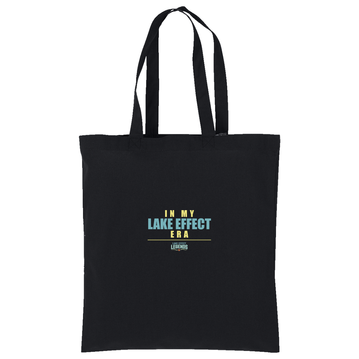 lake-effect-legends-era-stack-port-authority-core-cotton-tote — Deep Black — Front — source sha256 3bfc0423502e2f26433e9b46e7434ab9525f2c33a3113691b81a6f5747b58fa8 — Color position 1