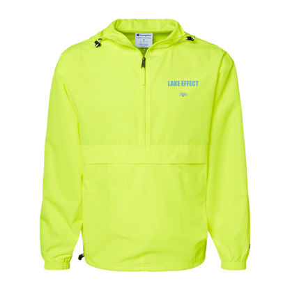 lake-effect-legends-era-stack-champion-unisex-packable-anorak-jacket — Safety Green — Front — source sha256 3f6ddbb0a1dd2c4cc4f9f9003ea1cb1dd1d378f5f35234b7ec52bc4c54436cde — Color position 3