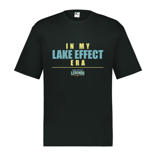 lake-effect-legends-era-stack-c2-mens-performance-short-sleeve-tee — Black — Front — source sha256 5048fe62b6b3103dfd7fccc99421da243f8fb64a5232d089b1fd6a598f3babb4 — Color position 1