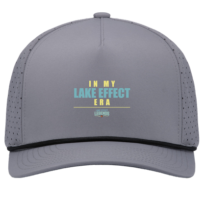 lake-effect-legends-era-stack-pacific-headwear-weekender-perforated-snapback-cap — Graphite/Black — Front — source sha256 5c12fcd67e9419236ffd92ffd76fe8c70c341be42fbea59414e9a4d847edd953 — Color position 3